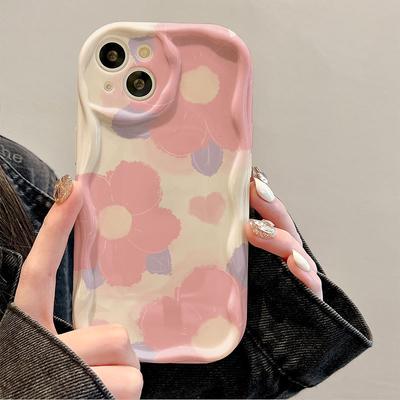 Love Flowers Applicable To IPhone 14 Mobile Case Apple 13 All Inclusive 12promax Anti Fall 11 Silicone 16 15