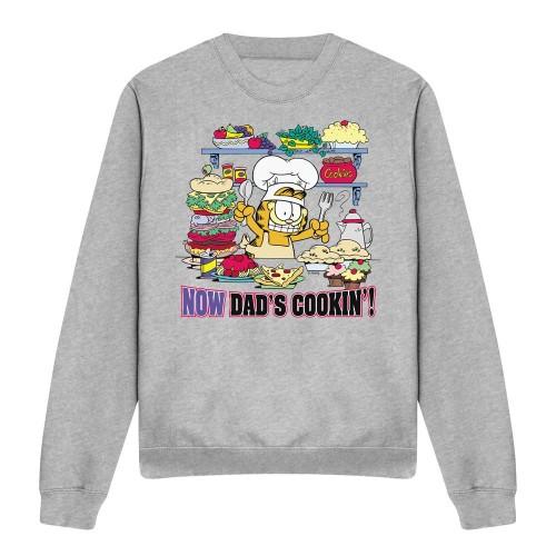 Garfield Unisex Adult Now DadÂ´s Cooking Sweatshirt