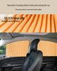 Magnetic Car Window Sunshade Curtains for Privacy and UV Protection