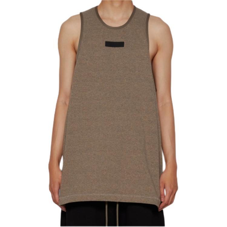 Fear of God Essentials SS24 Tank Top 'Heather Grey' Men's 125SU242041F
