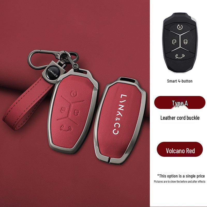Pouzdro na klíč Lynk & Co 03: Kompatibilní s 0607, 01 Shell, 05 Nový model, 02 09 EMPS Energy Crystal Z10 Přezka na krytu