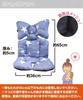 Shiawase Warehouse Stroller Cushion, Newborn Stroller Seat Cushion, Air Buggy, Outings, Baby Shower Gift (Gray Star)