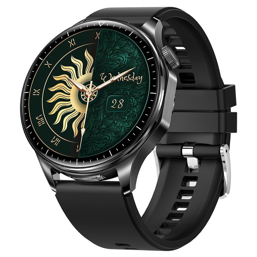 

T98 2 In 1 Smart Watch with TWS Earbuds 1.43 Inch AMOLED Screen Bluetooth-Compatible Calling Wristwatch Silver