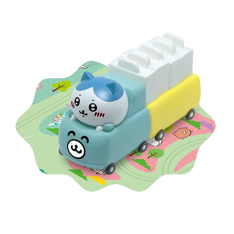 Masudaya Corporation Panel World Chiikawa Running! Hachiware Toy, Ages 3+, Battery Operated, 480-1715