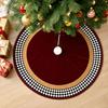 Christmas Tree Skirt, Festive Holiday Decoration for Living Room and Christmas Party