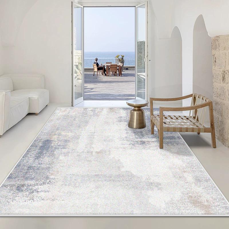 Minimalism Decoration Living Room Carpet Ink Wash Style Large Area Non-slip Rugs Modern Bedroom Lounge Sofa Easy Clean Floor Mat
