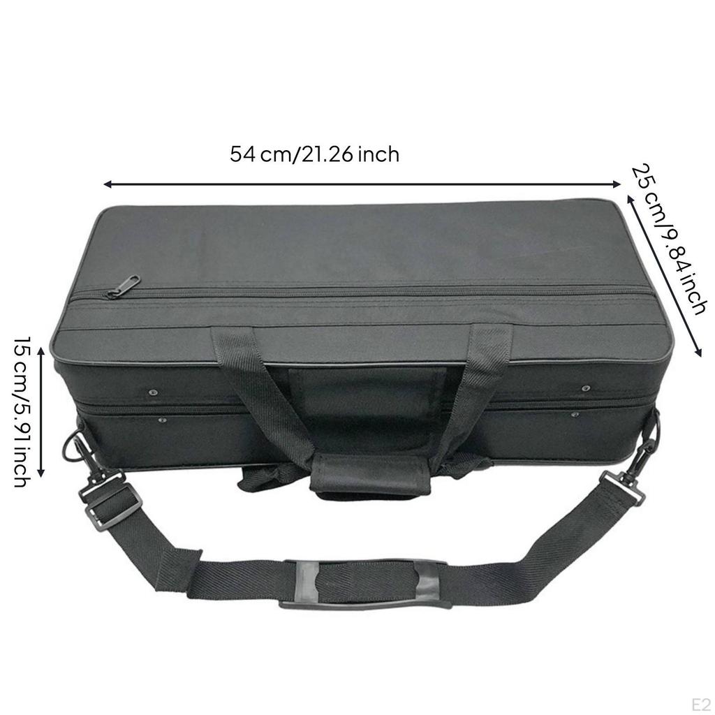 Trumpet Case Lightweight Bag with Backpack Straps Padded for Rehearsals, Players