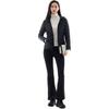 Anta Athletic Series Slim Fit Comfortable Sports Casual Down Jacket Women Outerwear Basic-Black 962447901-4