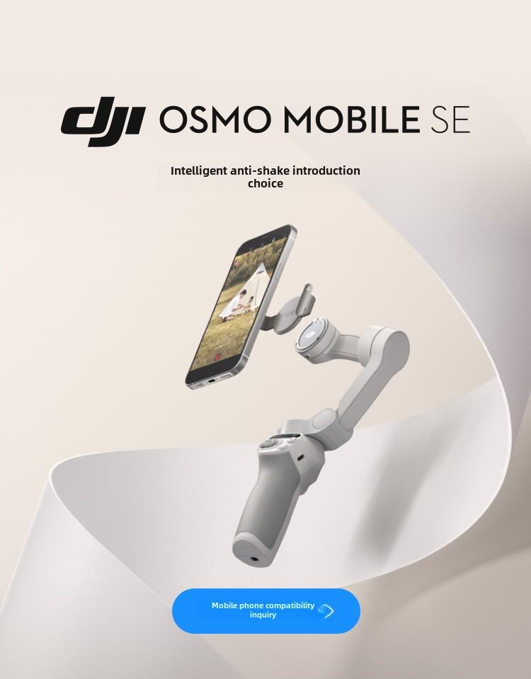 DJI Osmo Mobile SE Foldable Gimbal Stabilizer: Portable Anti-Shake Selfie Tool
