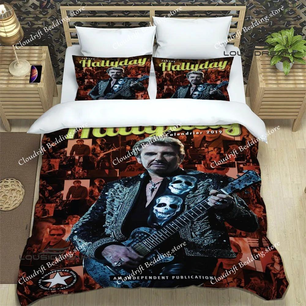 Rock Müzik Kral Kraliçe Nevresim Takımı Elektrik Gitar Punk Tarzı Yatak Takımı Genç Modası Hip Hop Polyester Yorgan Kılıfı