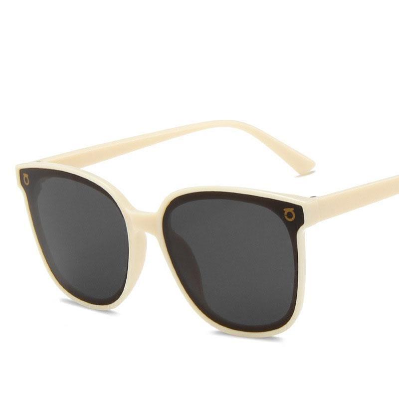 Klassiske Vintage Firkantede Solbriller Kvinner Cat Eye Solbriller Dame Klassiske UV400 Utendørs Feriebriller