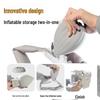 Hezheng Portable Inflatable Neck Support Pillow CN plug (adapter included)