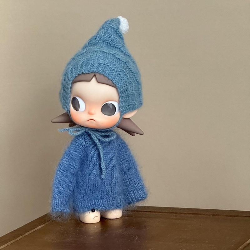 

Для кук BJD Zsiga 1/8 сочлененных Синий свитер Милые сменные кукольные наряды Декоративные аксессуары для кукол