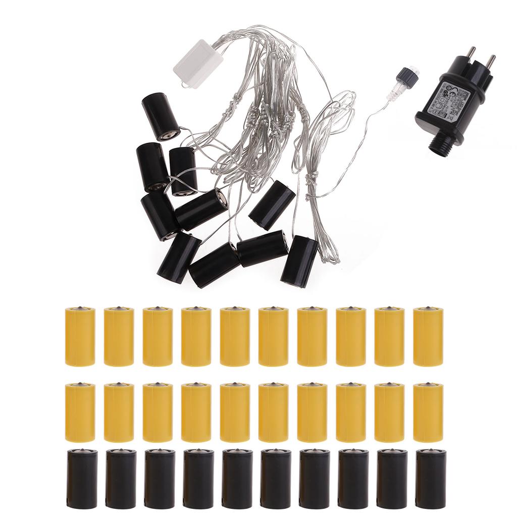 LR14 C Battery Eliminators Power Supply Adapter for LED Light/Water Heater/Gas Stove Replacement LR14 C Batteries