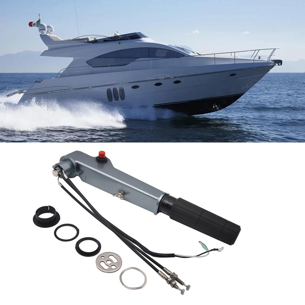 Mâner Extensie Timonă Motor Outboard 63V-42111-01-4D pentru 9.9CP 13.5CP 15CP 18CP Mâner Extensie Instalare Ușoară