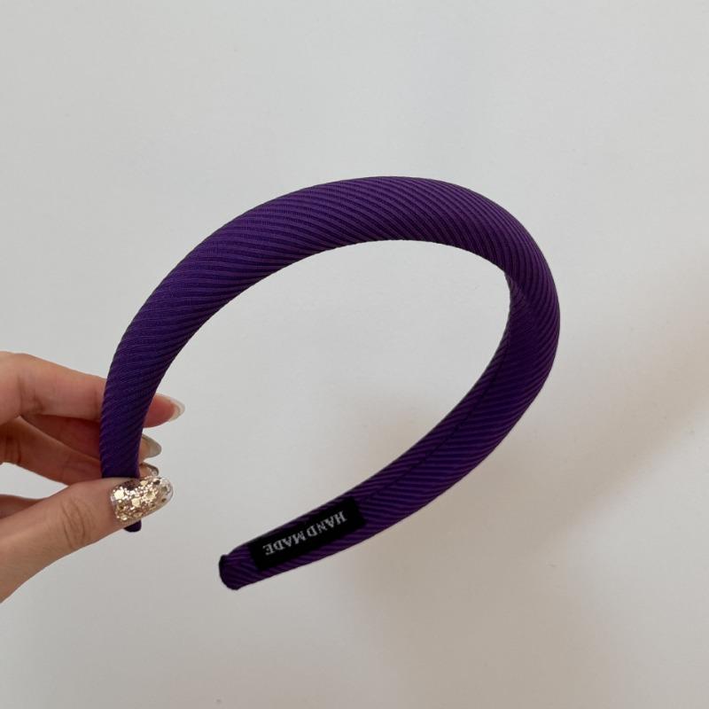 Candy-colored Hairband, Sweet Fabric Sponge Headband, Girl's Hair Accessory, Hairband for Washing Face