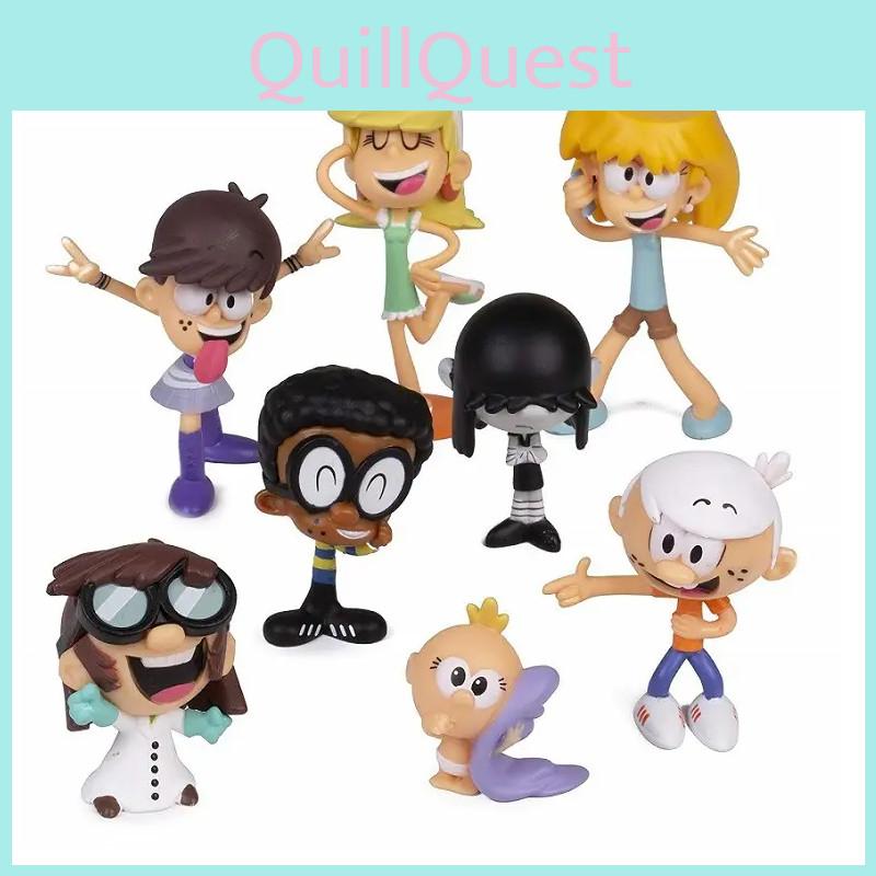 Brinquedos de Figura de The Loud House Perfeitos Para Colecionadores E Fãs do Programa de TV!