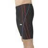 Swimsuit Fitness Spats Black x Red 4XO [Arena] (Half Leg) Men's (BKRD)