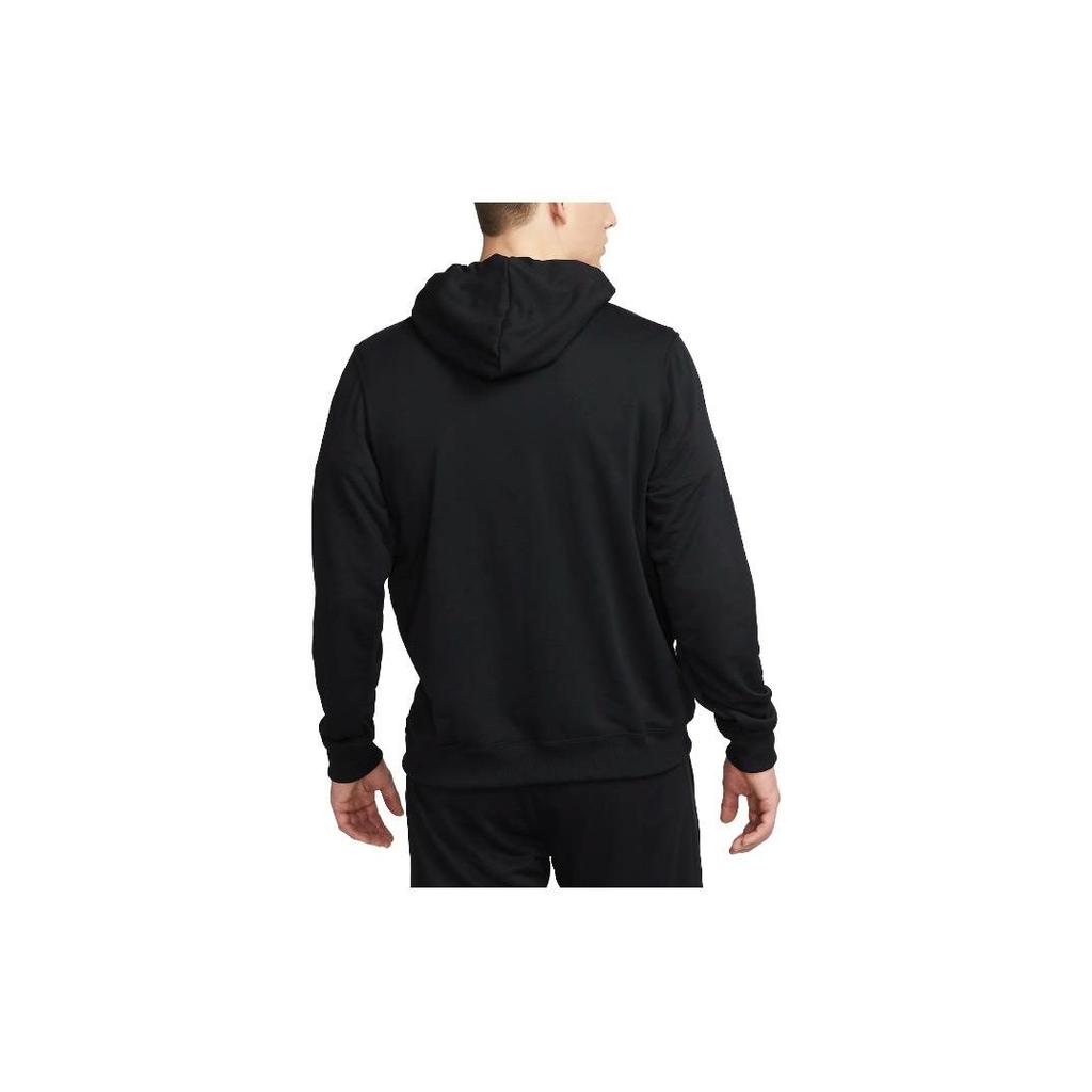 Nike Alphabet Logo Hoodie With Pocket Men Tops Black DV9758-010