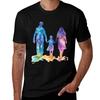 Father Mother And Daughter On A Picnic Tshirt Casual Loose Short Sleeve Tee For Unisex Tshirt