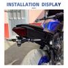 For Yamaha MT-07 MT-09 MT07 MT09 MT10 MT01 Motorcycle Accessories Rear License Plate Holder Bracket Turn Signal Lights Support
