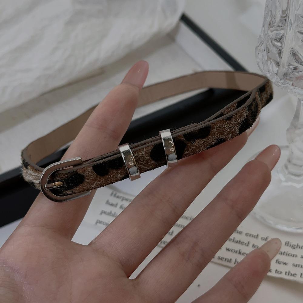 Personality Punk Sliver Color Circular Cat Paw Pendant PU Leather Zebra Leopard Print Collar Necklace for Women Y2K Jewelry Gift