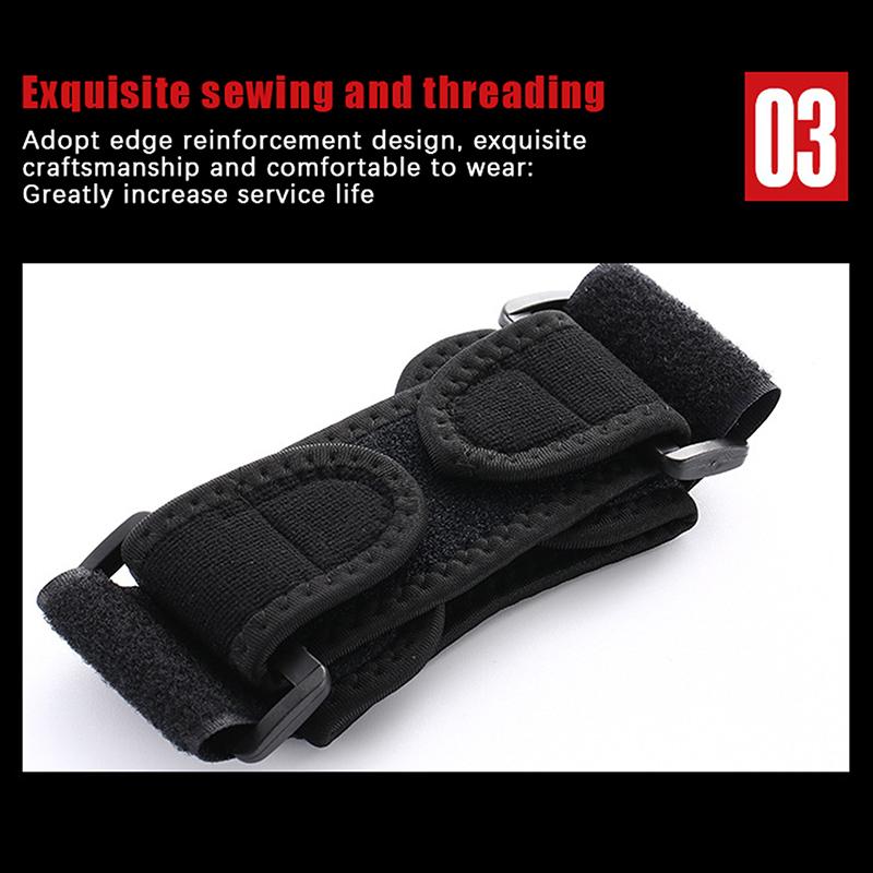 1 Piece Knee Patellar Tendon Knee Support Strape Brace Adjustable Shock Absorption Compression Knee Pad Sleeve For Basketball