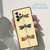 Dragonfly Insect Pattern phone case For Samsung Galaxy A42 A31 A40 A51 A71 A32 A80 A91 A52 A72 A20e A21S A50 A70 A11 A12 Cover