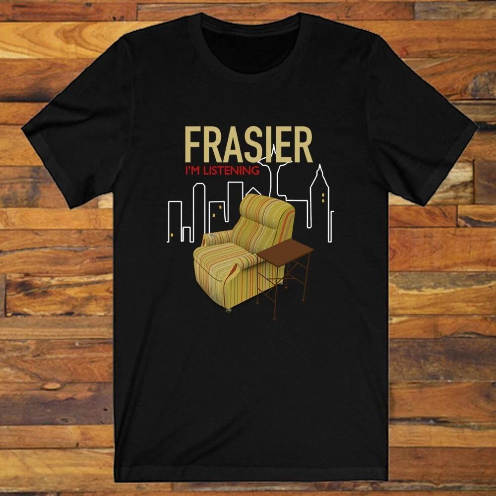 Frasier Seattle TV Show Men s Black S-5XL XL