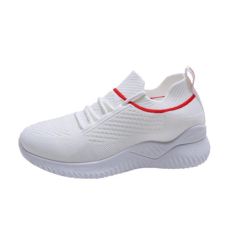 Women's Running Shoes  New Comfortable Casual Sports Shoes Breathable Fly Woven Mesh Women's Shoes