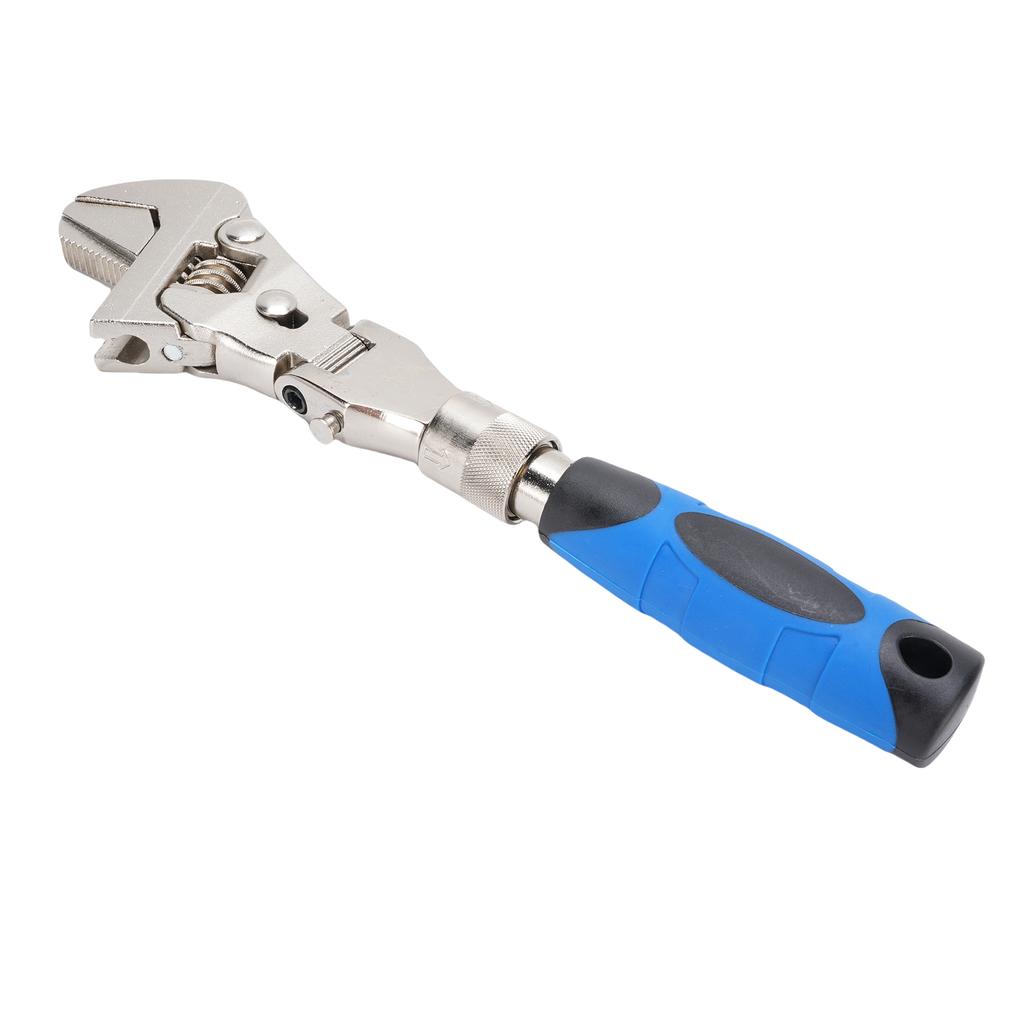 Flexhead Adjustable Wrench 5 in 1 Flex Head Ratchet Wrench with Retractable Extension Shank and 180 Degree Rotating Head