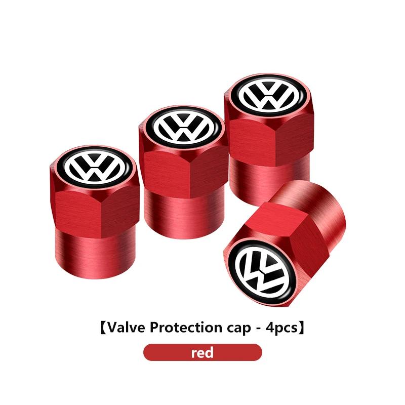 VW GTI GOLF 2026 Hot For VW VOLKSWAGEN 4pcs Car Wheel Tire Valve Tyre Caps Universal Auto Accessories For Volkswagen VW Scirocco