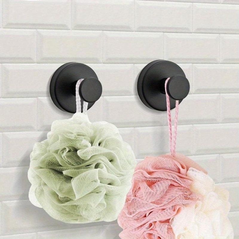 1PC Suction Cup Hooks for Shower Removable Towel Hooks for Bathroom Window Glass Door Wall Bath Robe for Hanging.