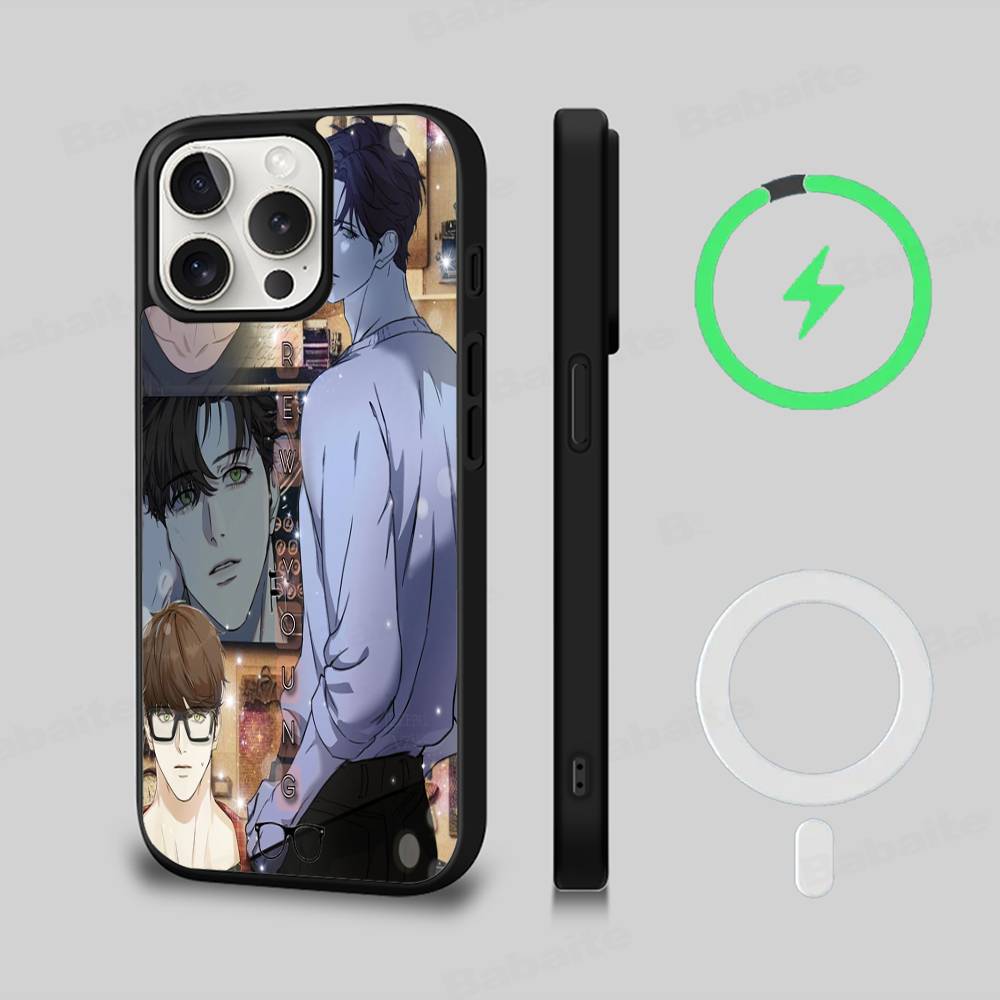 

Чехол для телефона с принтом Nerd Project Bl Anime для iPhone 17 16 15 14 13 12 11 Pro Max Mini Для Magsafe Магнитная Беспроводная Зарядка iPhone 12 pro