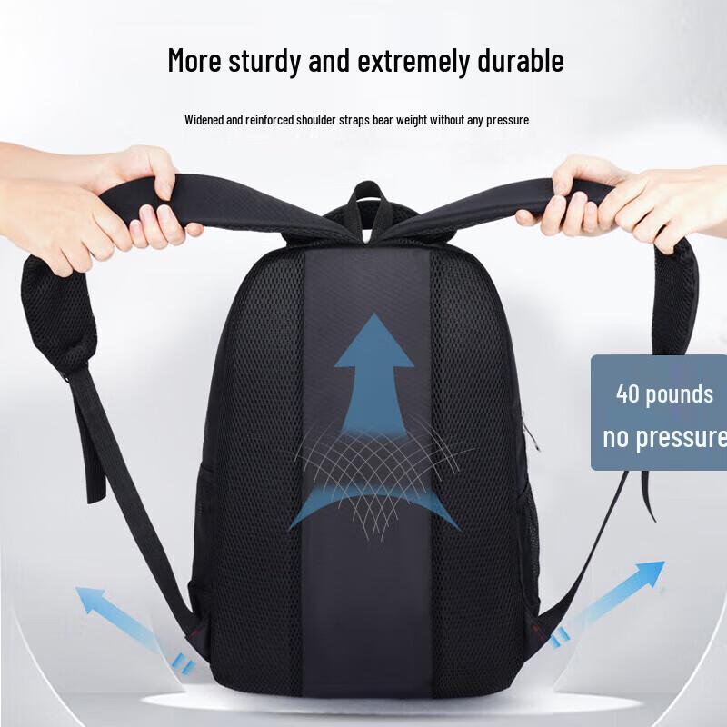 Warrior Men's Large Capacity School & Travel Backpack