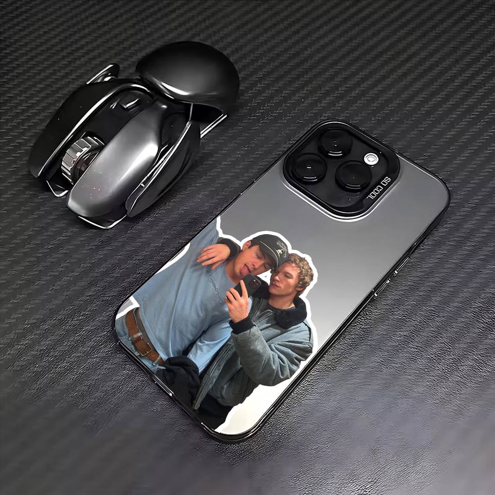 

H-Heated R-Rivalry Phone Case For iPhone17,16,15,14,13,12,11 Plus,Pro Max Colored Silver Plated Inside Cover iPhone17PRO