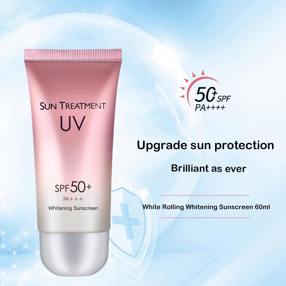SPF 50+Sunscreen Whitening Sun Cream Facial Body Skin Protective Cream Oil-control Care Anti-Ag B2B4