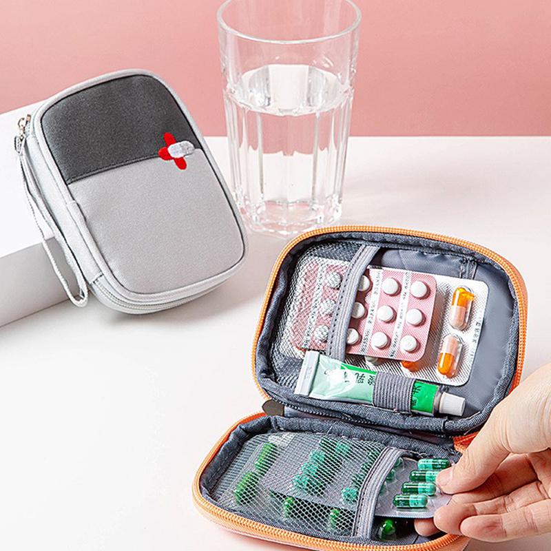 Medizinische Tasche für den Außenbereich, Reise-Aufbewahrungstasche für Medikamente, Erste-Hilfe-Tasche, Haushalts-Organizer
