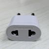 2X White Travel Charger Wall AC Power Plug Adapter Converter US USA to EU Europe