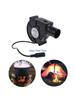 31GJ Charcoal Starter Air Blower Cook Tool 2.7cm Diameter Air Duct Cooking Fan