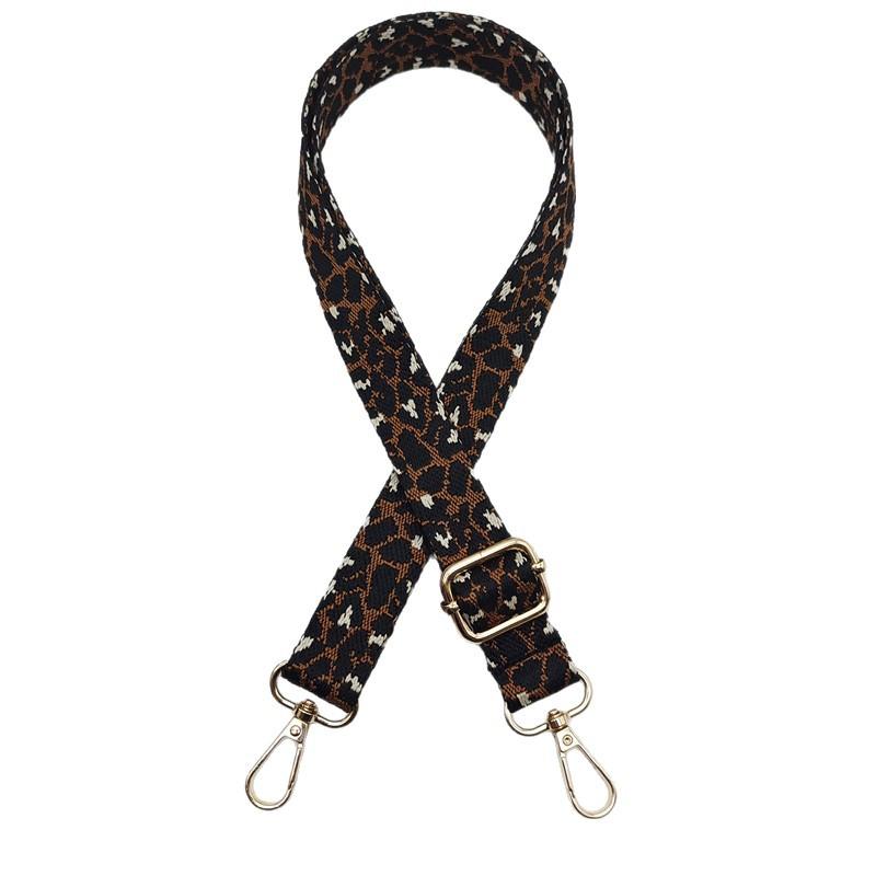 New Bag Accessories Replacement Strap Versatile Adjustable Strap Personalized Leopard Print Women's Backpack Shoulder Strap