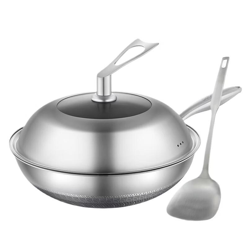 Debo 316L Stainless Steel Honeycomb Non-stick Frying Pan