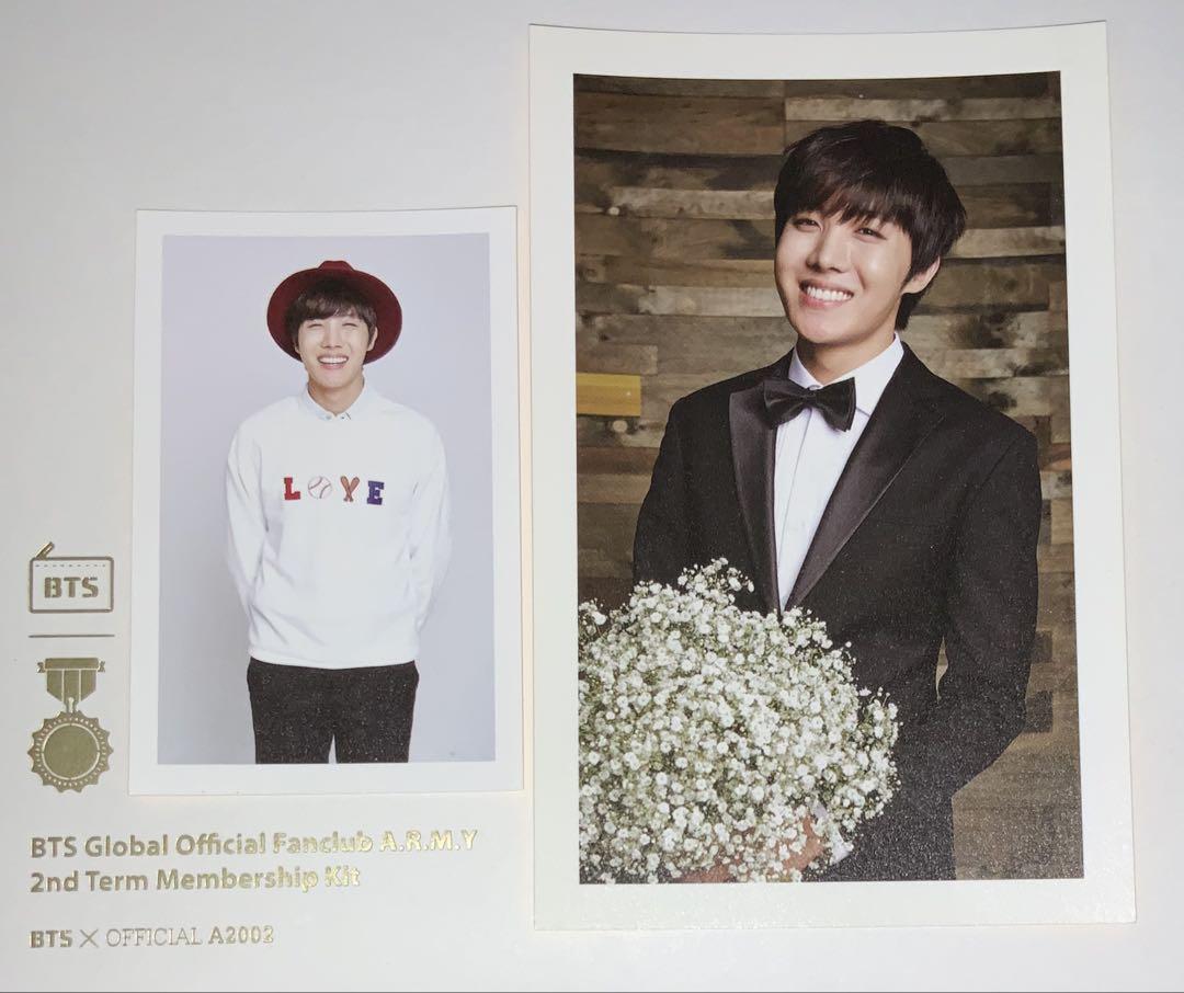 

[USED] Official ARMY MEMBERSHIP KIT 2nd season FC limited Hoseok J-HOPE