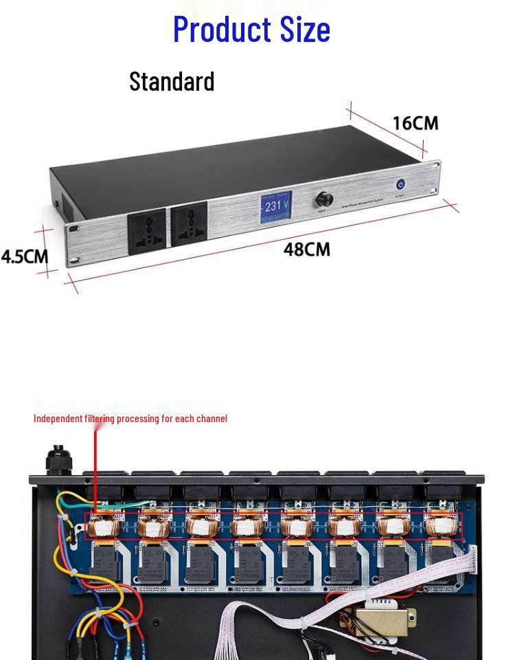 Professional RS232 Central Control Sequencer for Public Address and Theater Power Management
