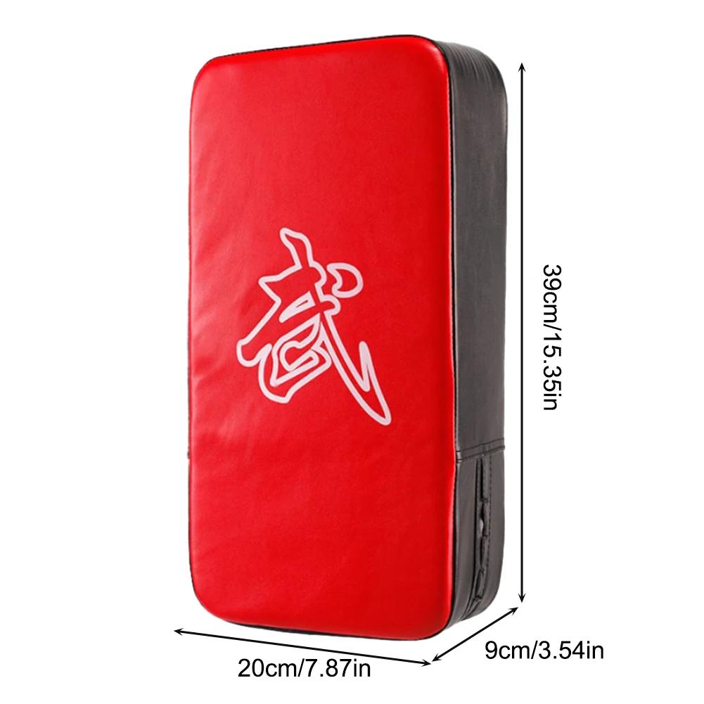 PU Leather Taekwondo Kick Pads Muay Thai Foot Target for Kicking Boxing Shield Training