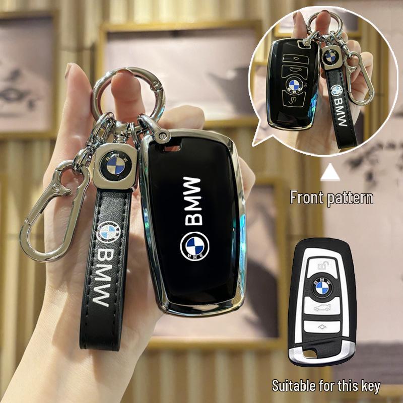 BMW Key Cover for 3, 5, X1, X2, X3, and X5 Series - Fits 1 Series, 320li, 325li, 530 Models.