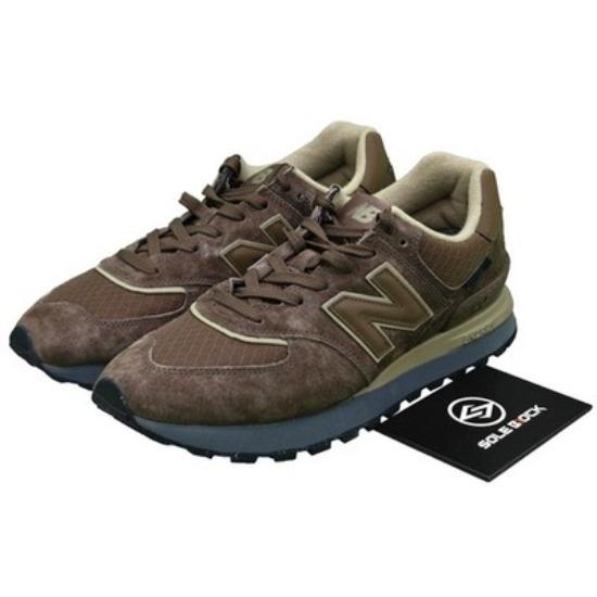 New Balance 574 Legacy  Cordura Pack Brown Olive  U574LGBO серый/коричневый
