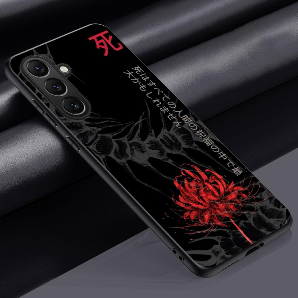 

Чехол для телефона Tokyo Ghoul Kaneki Classic Japan Аниме для Samsung Galaxy S25 S24 S23 S22 S21 S20 Plus Ultra Note20 Мягкий Черный Samsung S21