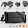 For Samsung Galaxy S20 Ultra Case CASEME C39 RFID Blocking Zipper Wallet Stand Leather Cover with Strap