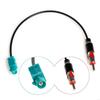2025 New Car Radio Antenna Adapter FM Car Player Stereo Adapter Converter Cable
